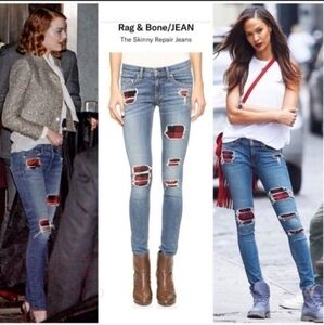 Rag and bone solane skinny leg jeans sz 25